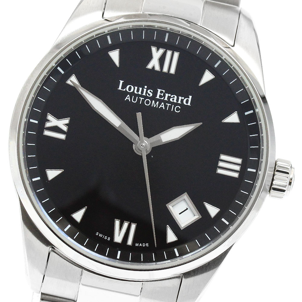 ルイ・エラール Louis Erard 69103 AA02 M ヘリテージ スポーツ デイト 自動巻き メンズ 美品 _957248【中古】