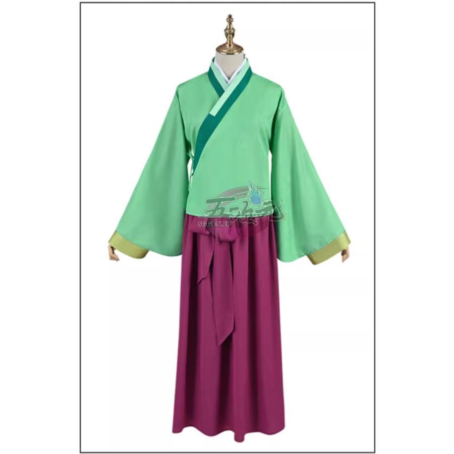 五次元　薬屋のひとりごと　猫猫　マオマオ　コスプレ　衣装　ウィッグ　靴　追加可