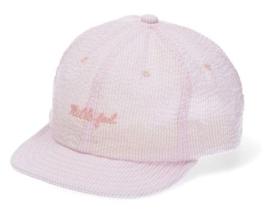 キャップ STRIPED ICING LOGO CAP レディース LTPINK