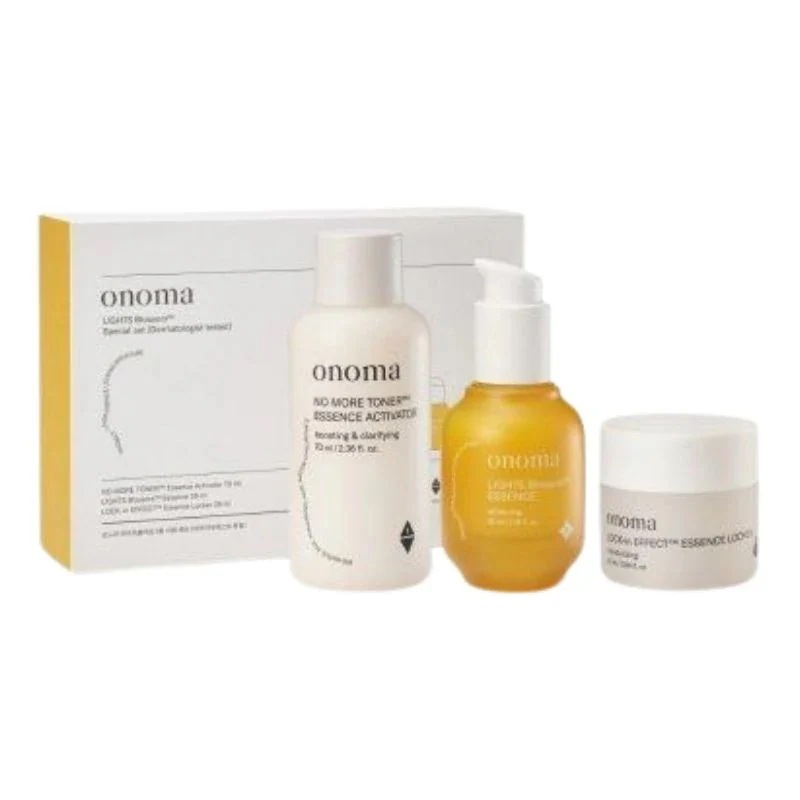 ライツブロッサム 3種セット(ライツブロッサム エッセンス 35ml, ノーモアトナー エッセンス アクティベーター 70ml, ロックイン エフェクト エッセンス ラッカー 25ml)