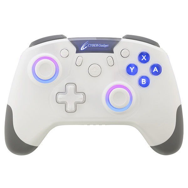 サイバーガジェット SWITCH用 ゲーミングコントローラー HG 無線タイプ CY-NSOGCWL-WH 5,396円