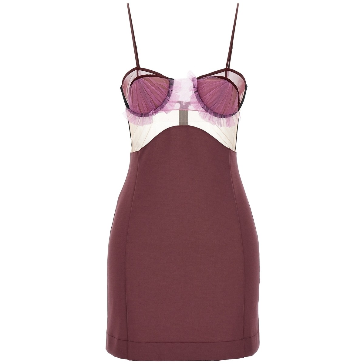 NDAW23DR152CRBRY パープル 秋冬2023 ドレス レディース ju