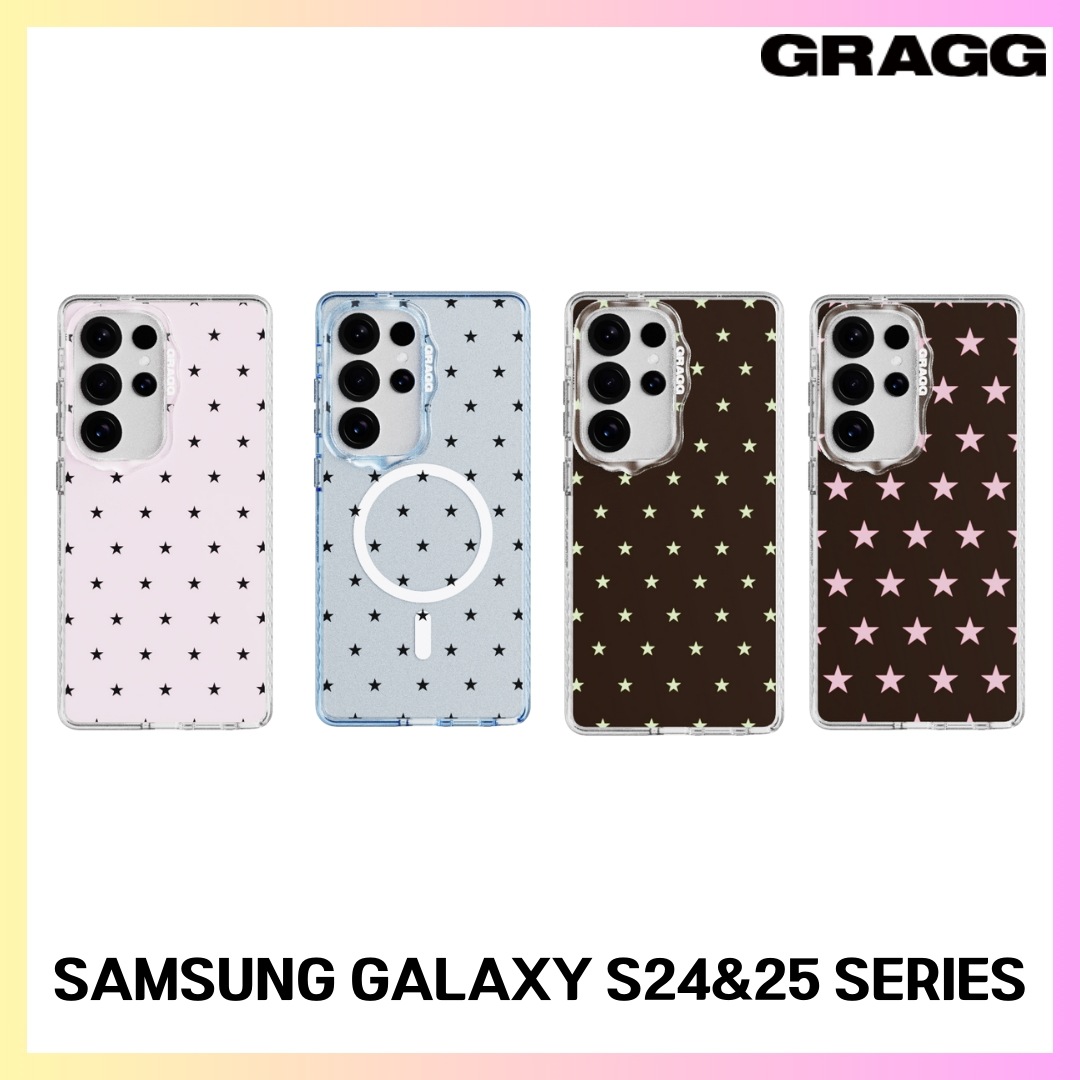 [GRAGG] MAGSAFE LAYERS FRAME CASE - MICRO&COMPACT STAR (4 Colors) SAMSUNG GALAXY S24&25 SERIES
