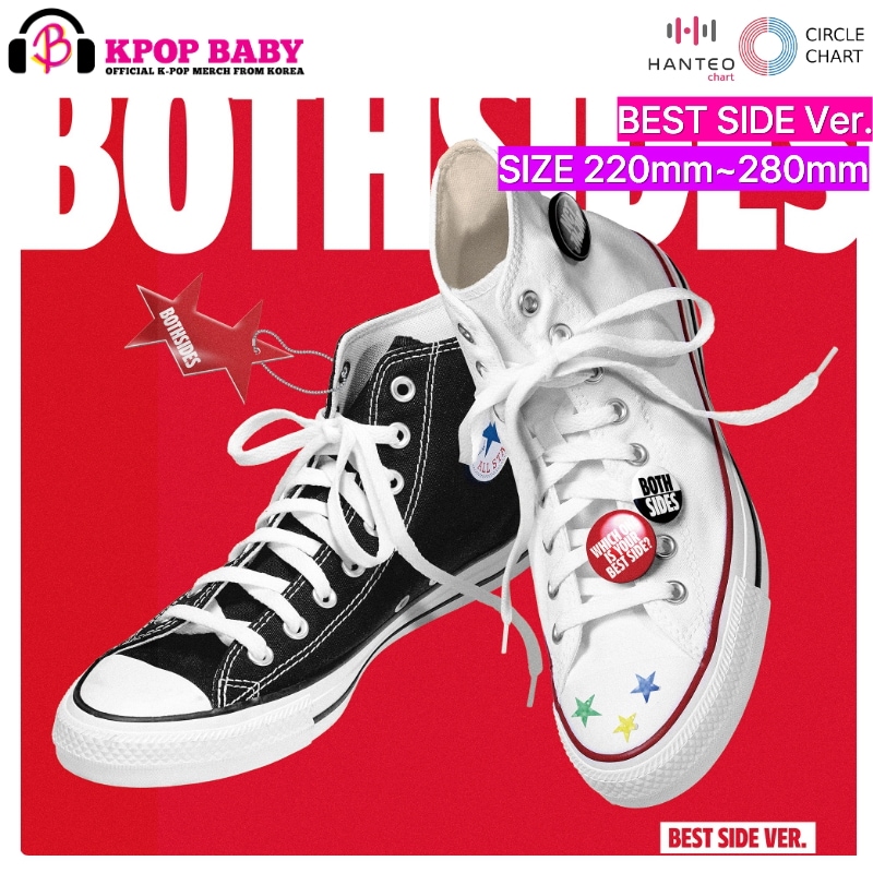 NCT JNJM (NCT DREAM) BOTH SIDES (BOTH SIDES Ver.) チャート反映 キャンバススニーカー靴（くつ）