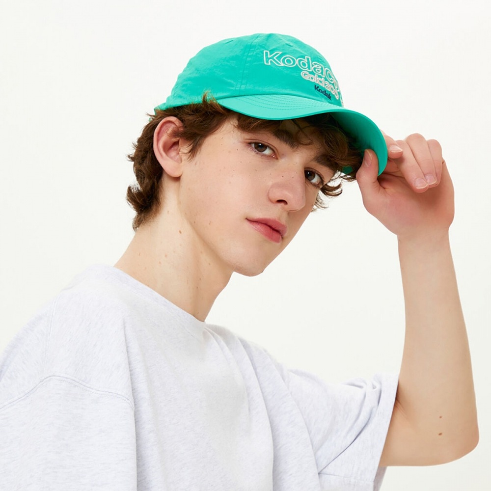 コダックアパレル コダカラー ナイロン ボールキャップ GREEN