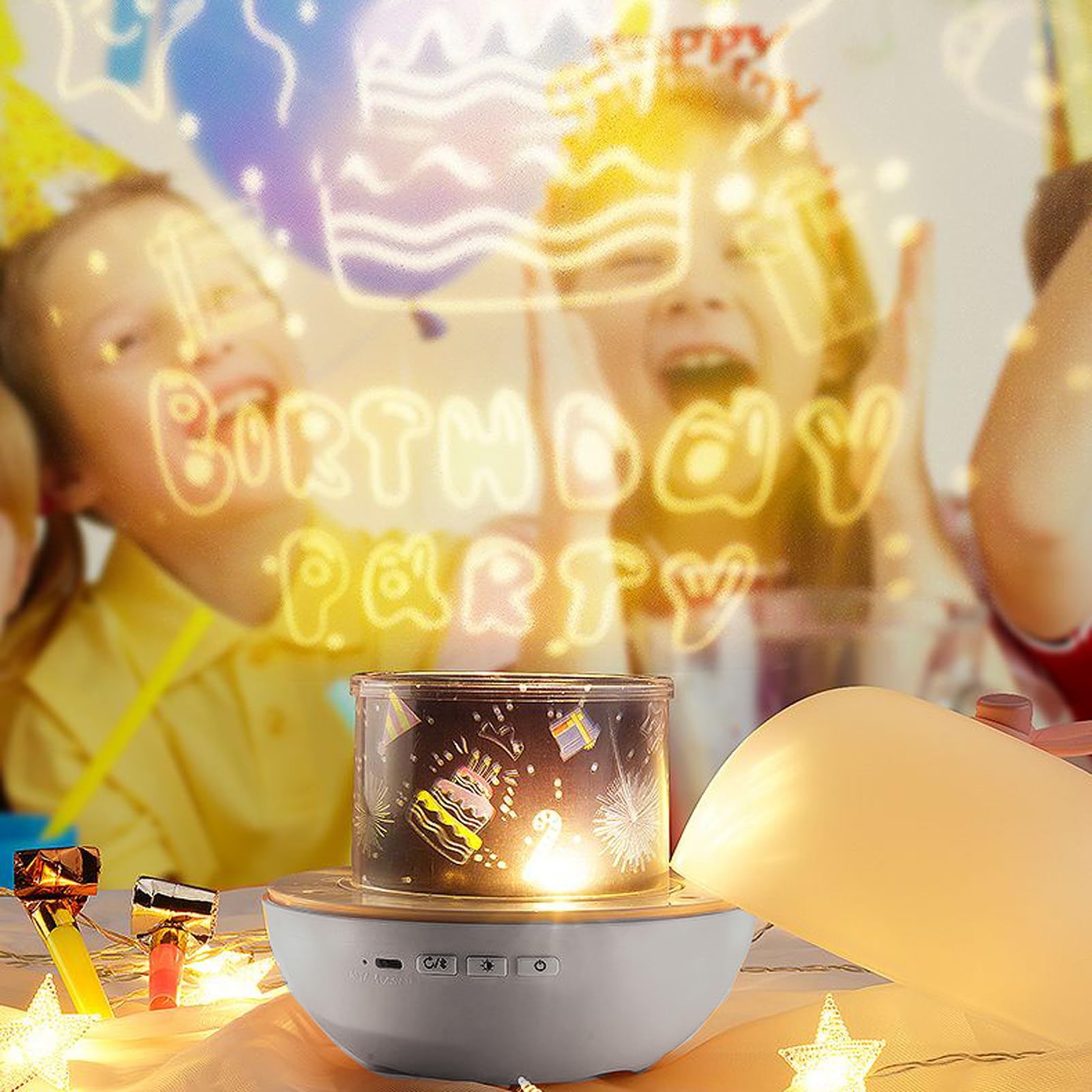 ロボットプラザ(ROBOT PLAZA) プラネタリウム プロジェクター 家庭用 子供向け スタープロジェクター 星空ライト 投影 おもちゃ 誕生日プレゼント (パターン2)