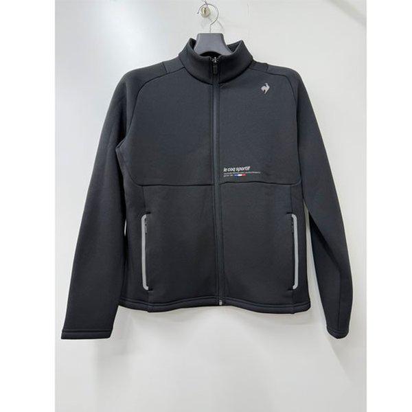 レギュラーフィットパワーストレッチ起毛ボンディングトラックトップ QQ423EFTO2 BLK