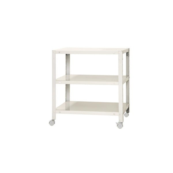 キタジマ 51070013301 NSTR-K133 ホワイト [スマートラック 3段 キャスター付] メーカー直送