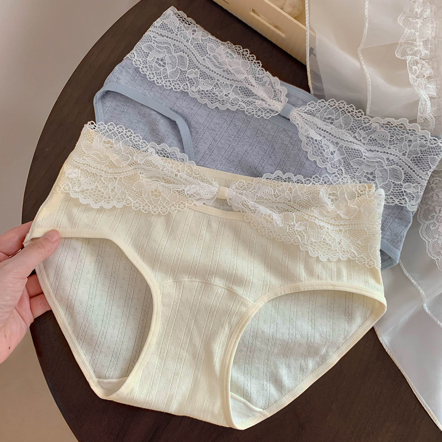 10個セット パンツ女性純綿抗菌長股通気性肌に優しい女性用三角パンツ
