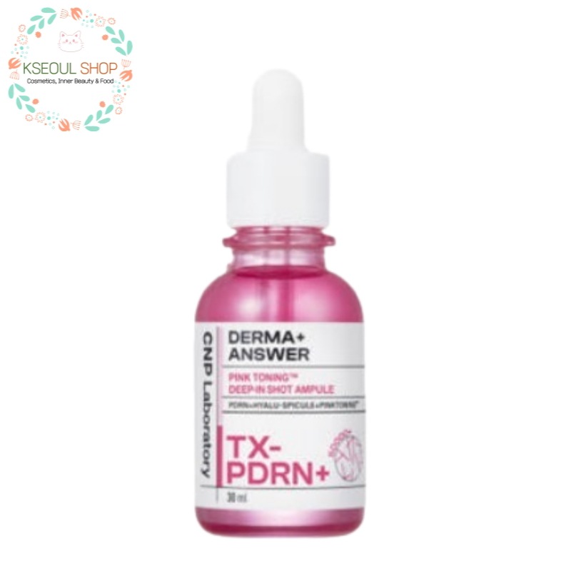 [PDRN配合] ピンクトーニングディープインショットアンプル 30mL/ハリツヤ集中ケア/美容液/毛穴/黒ずみ/毛穴 引き締め/TX/PDRN/PDRN美容液/くすみ/スピキュール 5,398円