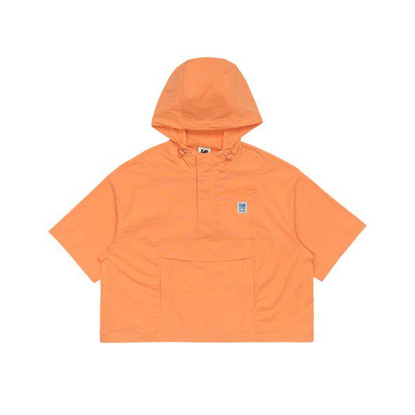 ブリーズフード半袖アノラックウーマンK5222EWTL3ORG