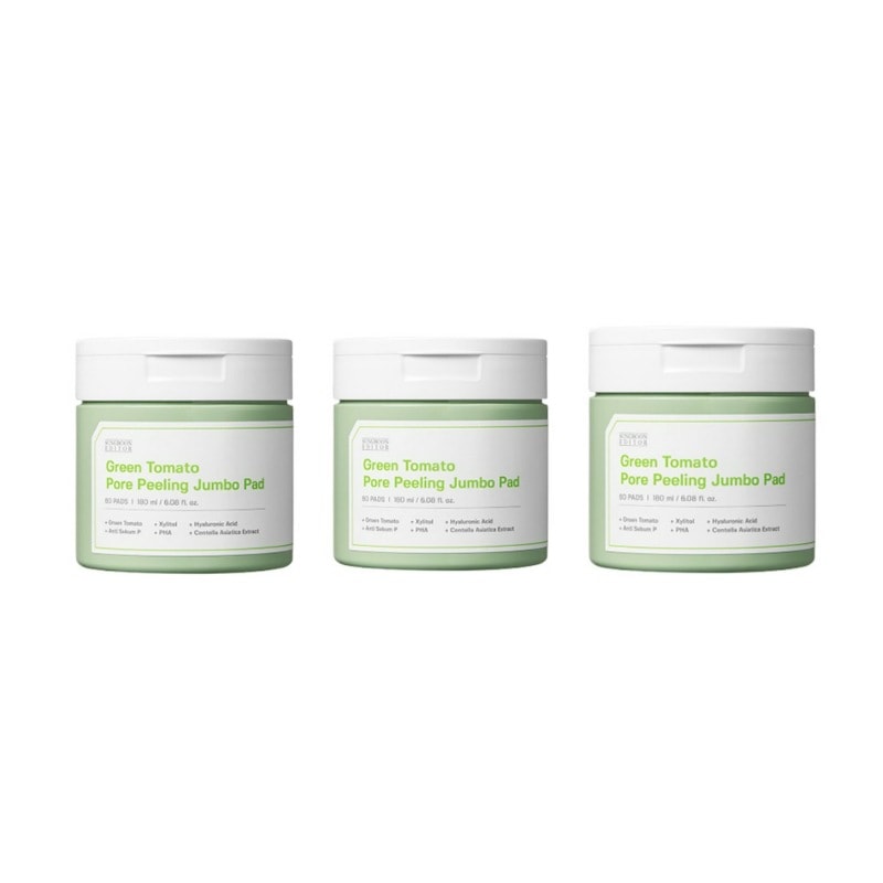 グリーントマト フォア ピーリング ジャンボパッド 60Pads(180ml) 3個