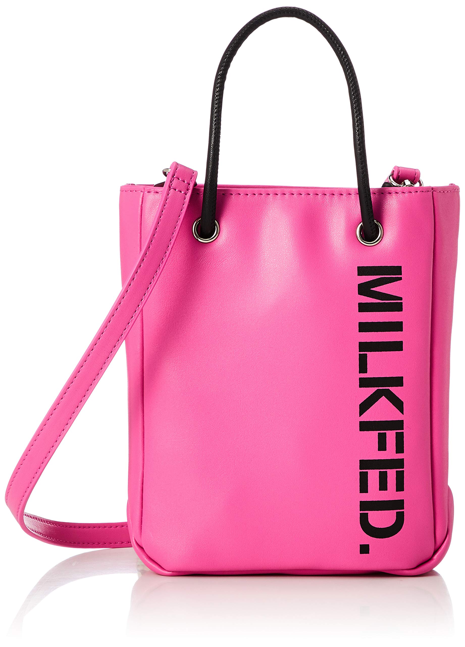 [ミルクフェド] トートバッグ FAUX LEATHER MINI SHOULDER TOTE 103203053004 レディース ピンク