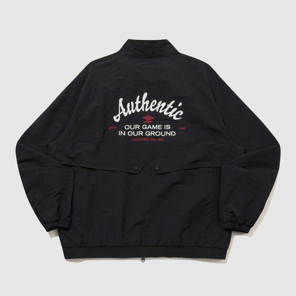 リネンライク スタンドネック ブルゾン ウインドブレーカージャケット BLACK UR121CJK35 BLK0