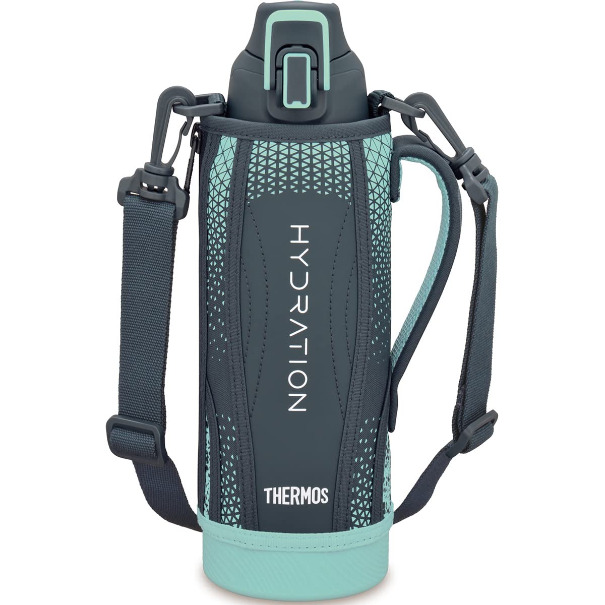 サーモス 水筒 真空断熱スポーツボトル 1L ネイビーミント 保冷専用 FHT-1002F NVMT 7,425円