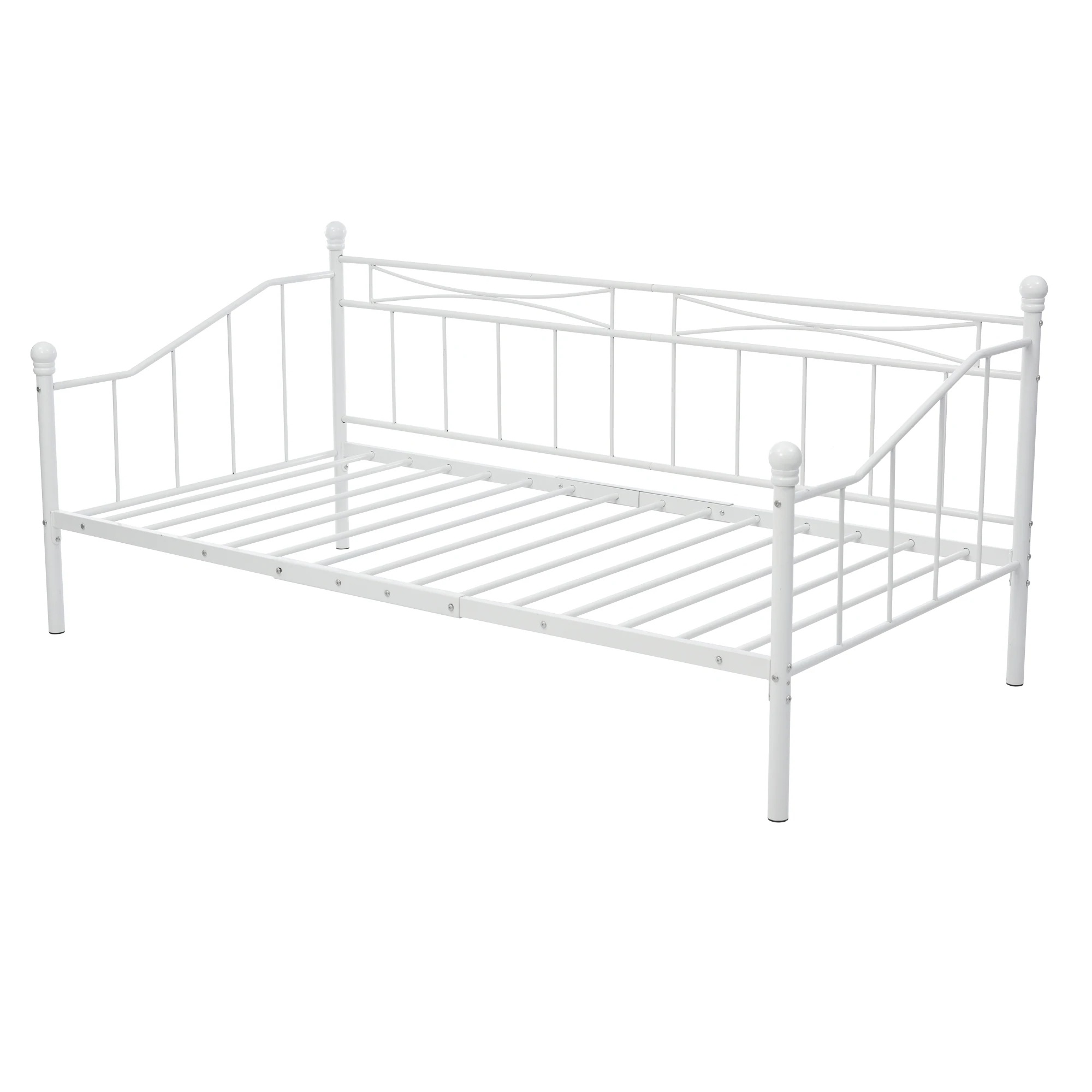 【新作】【ホワイト】シングルベッド パイプベッド ベッド シングル ベッドフレーム 一人暮らし 収納 1人用 おしゃれ 北欧風 子供部屋 大人用 スチール 耐震 10,886円