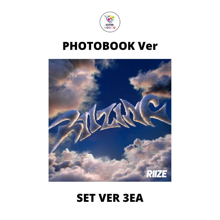 SET Ver Photo Book Ver RIIZE 1st Mini Album RIIZING