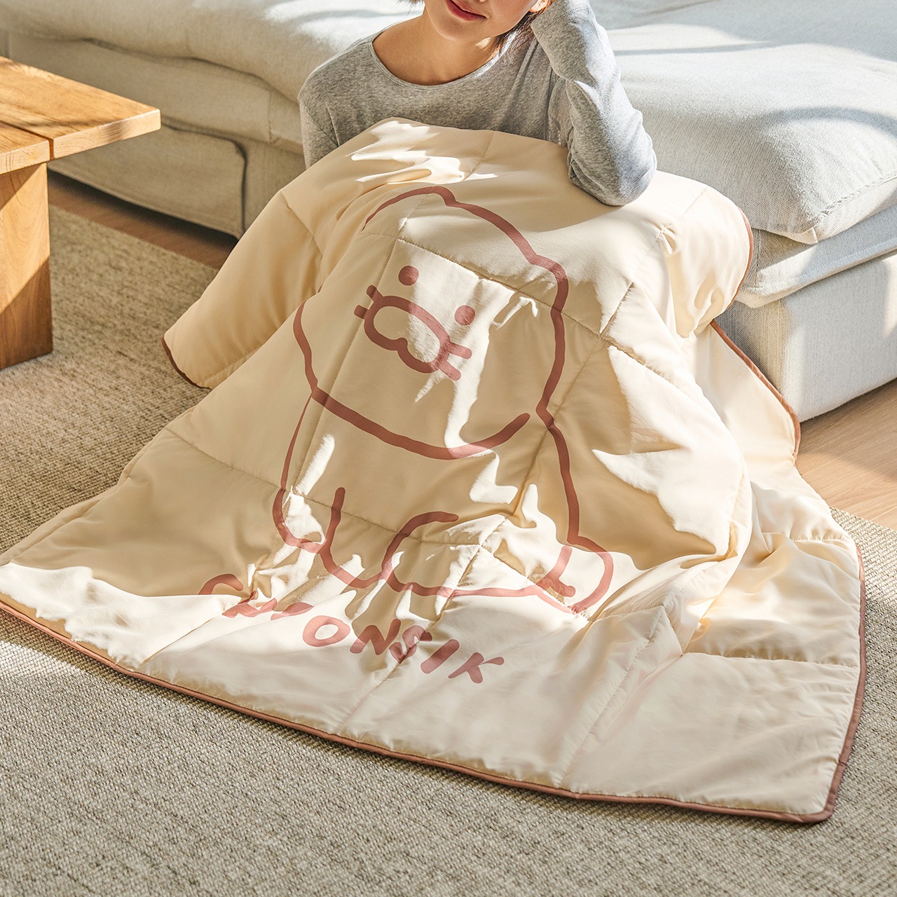 ブレッド折りたたみ式パディングブランケット チュンシク