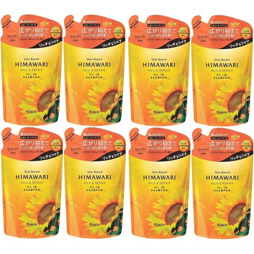 まとめ買い ディアボーテ オイルインシャンプー リッチ&リペア 詰替用360mL×8個