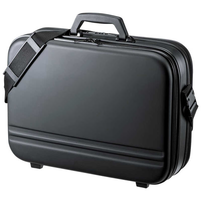 サンワサプライ　セミハードPCケース(17.3型ワイドダブルタイプブラック)　BAG-716BK2