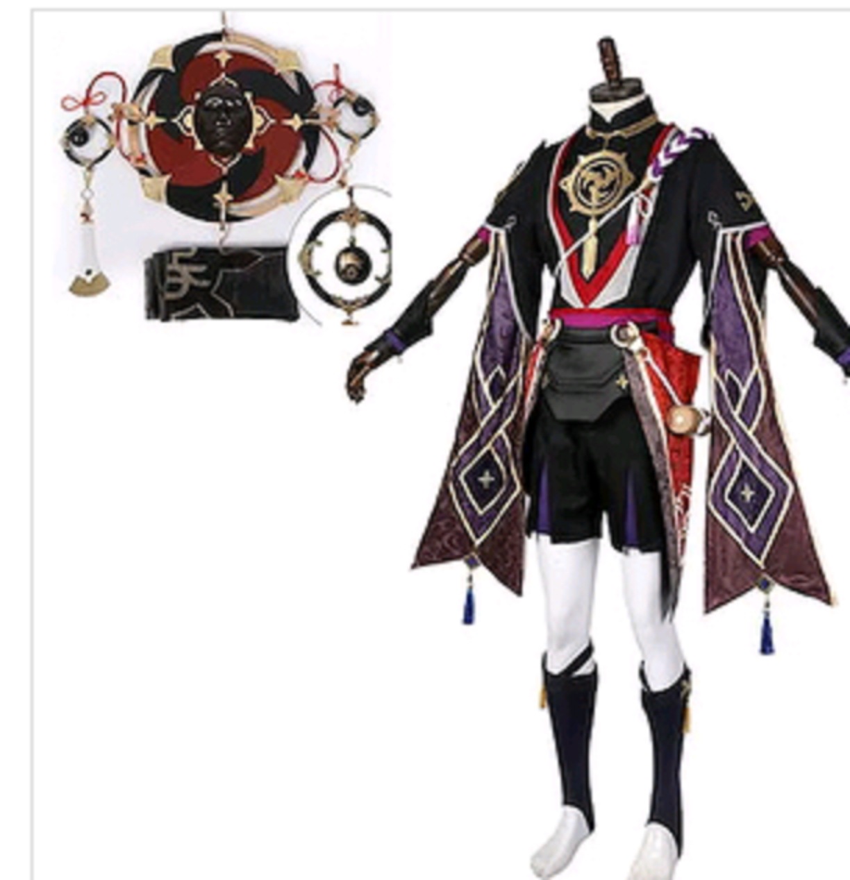 散兵スカライベント仮装コスチューム豪華セットげんしん散兵学園祭文化祭忘年会ハロウィン舞台演出服