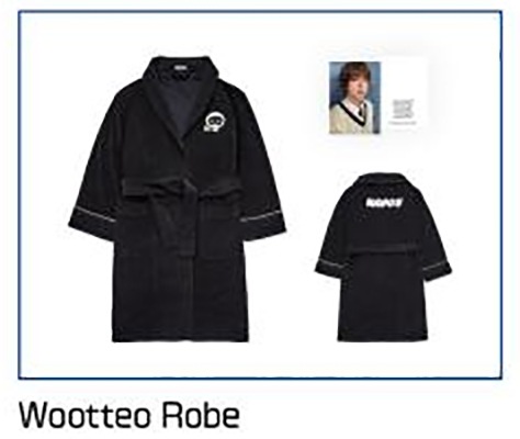 [11月20日より順次発送] BTS 防弾少年団 JIN ジン HAPPY RUNNING WILD TO HAPPINESS POPUP MD WOOTTEO ROBE