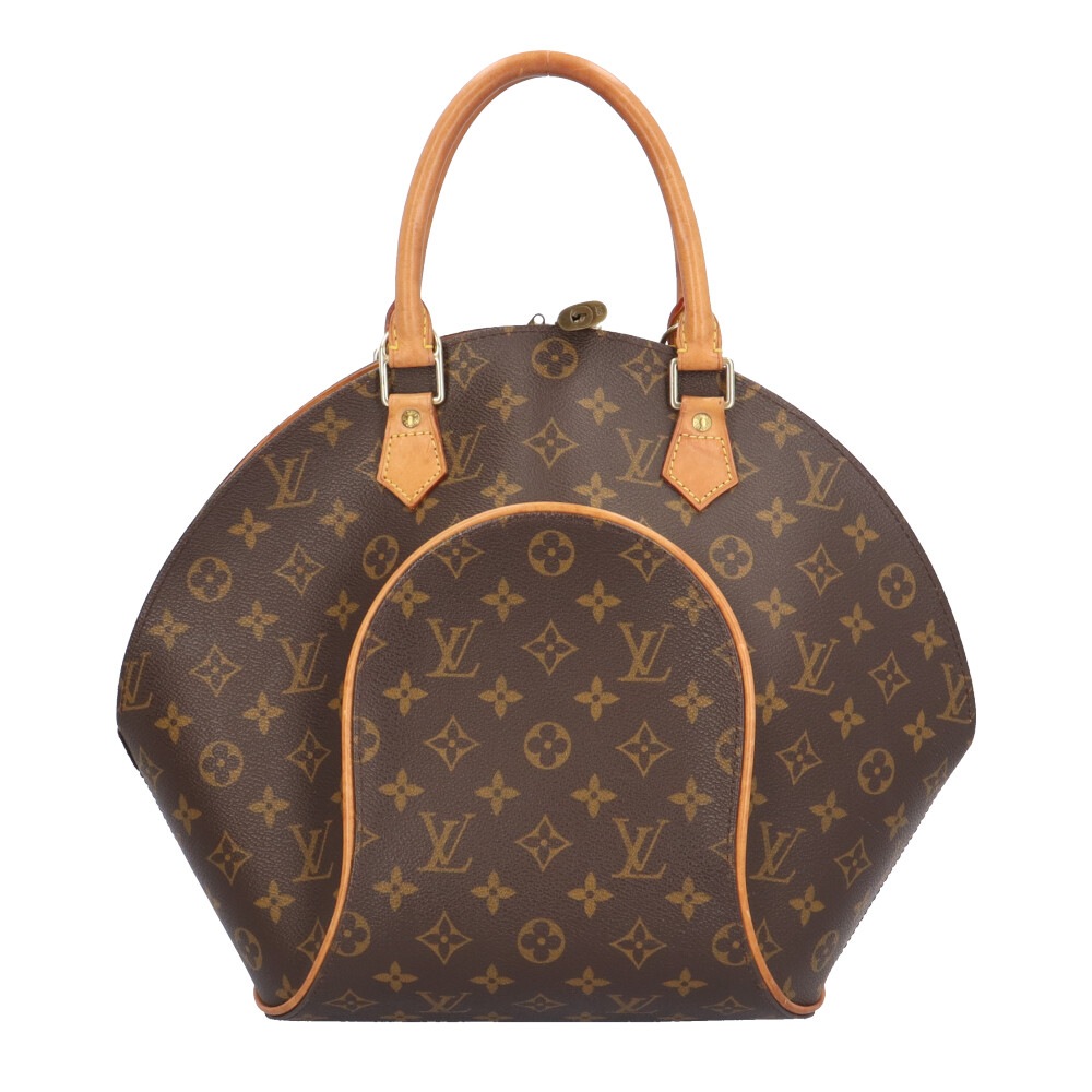 ルイヴィトン エリプスMM モノグラム ハンドバッグ モノグラムキャンバス M51126 ブラウン LOUIS VUITTON 中古