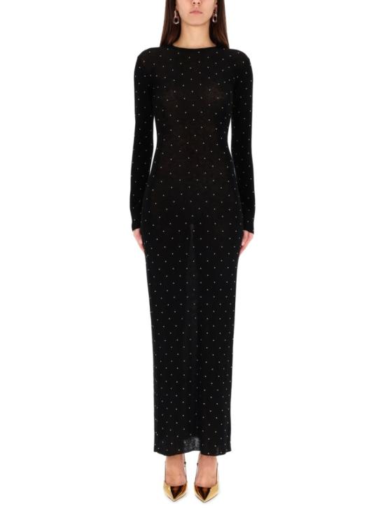 PACO RABANNE Women Dresses 25HMRO156ML0322 P001 Black