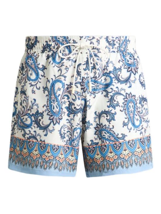 ETRO Men Shorts MRPB0002 99SPSG3 X0880 LIGHT BLUE PRINT