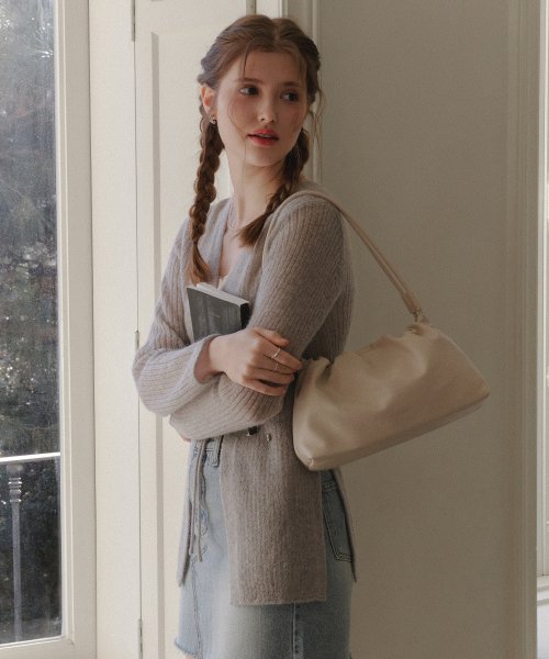【OVHEE】 Minette Shoulder Bag_Ivory ショルダーバッグ 正規品