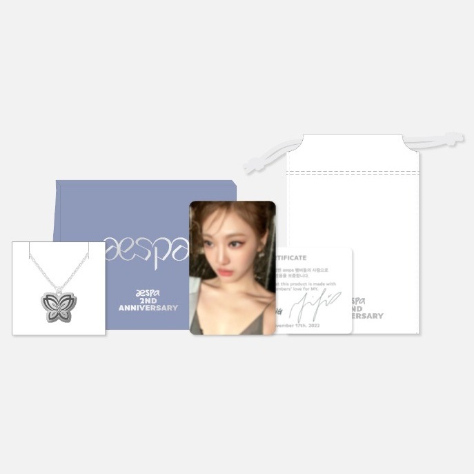 aespa 2nd Anniversary Necklace Set