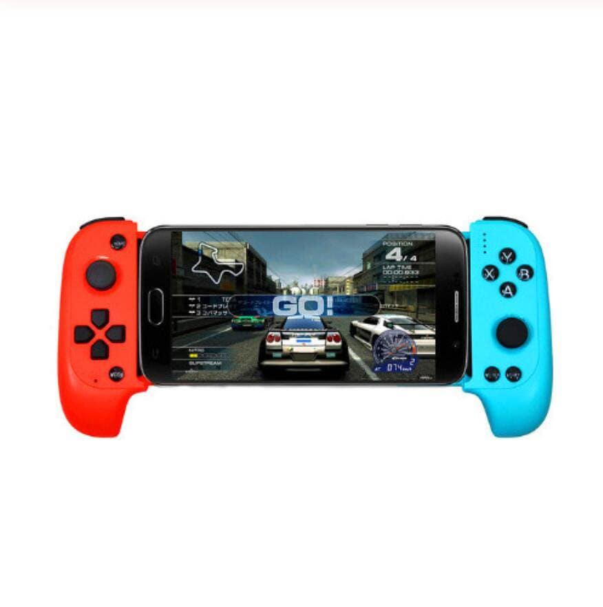 サイタケワイヤレスゲームコントローラーBluetooth対応HuaweiXiaomiAndroid電話TViPhoneゲームパッド用伸縮コントローラー