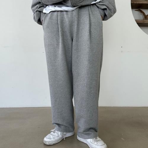 [東大門タウン] オーバーサイズ ワンタック トレーニングパンツ 5color