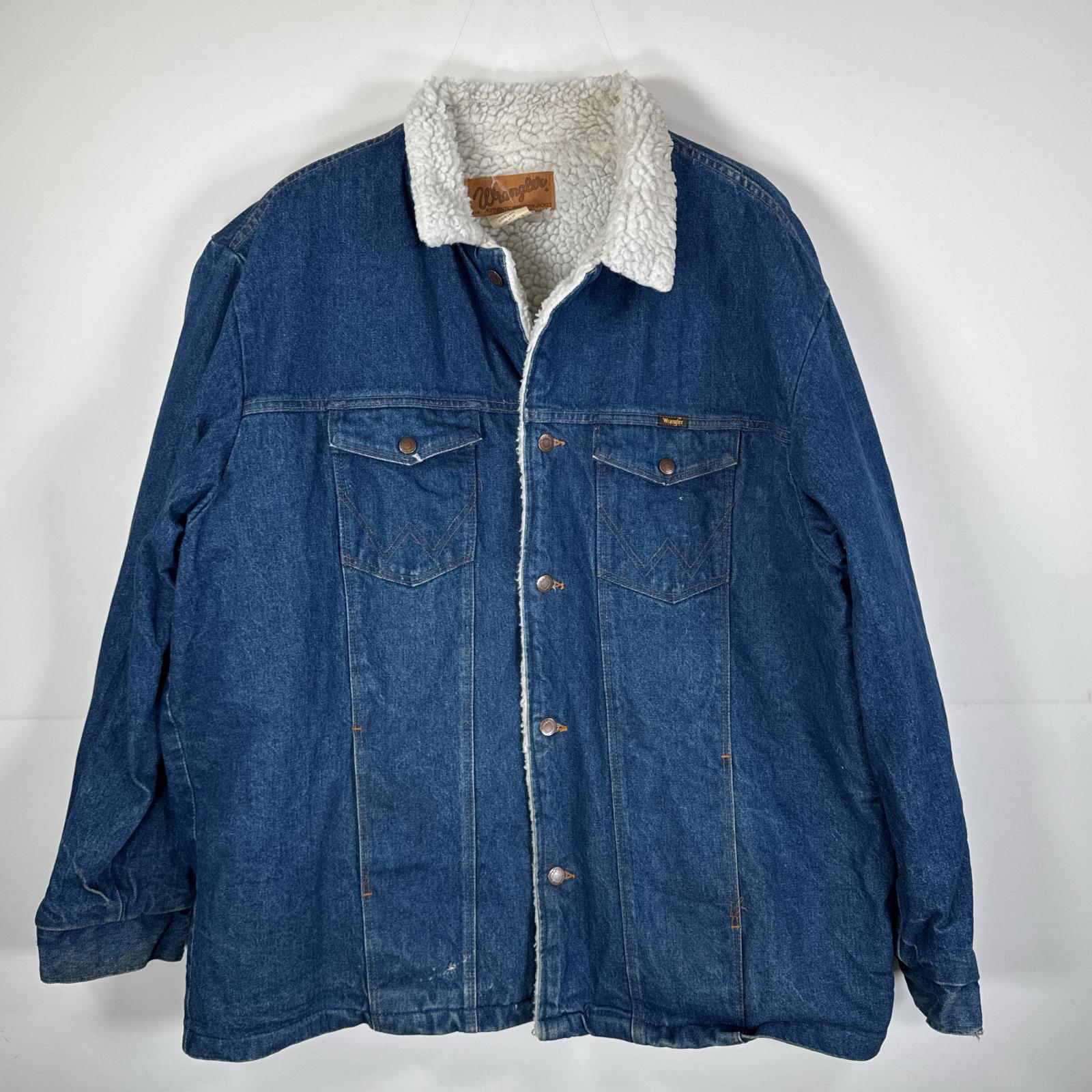 古着 90s/90年代 ヴィンテージ デニムジャケット ボアジャケット 大きいサイズ インディゴ 3XL ブルー メンズ