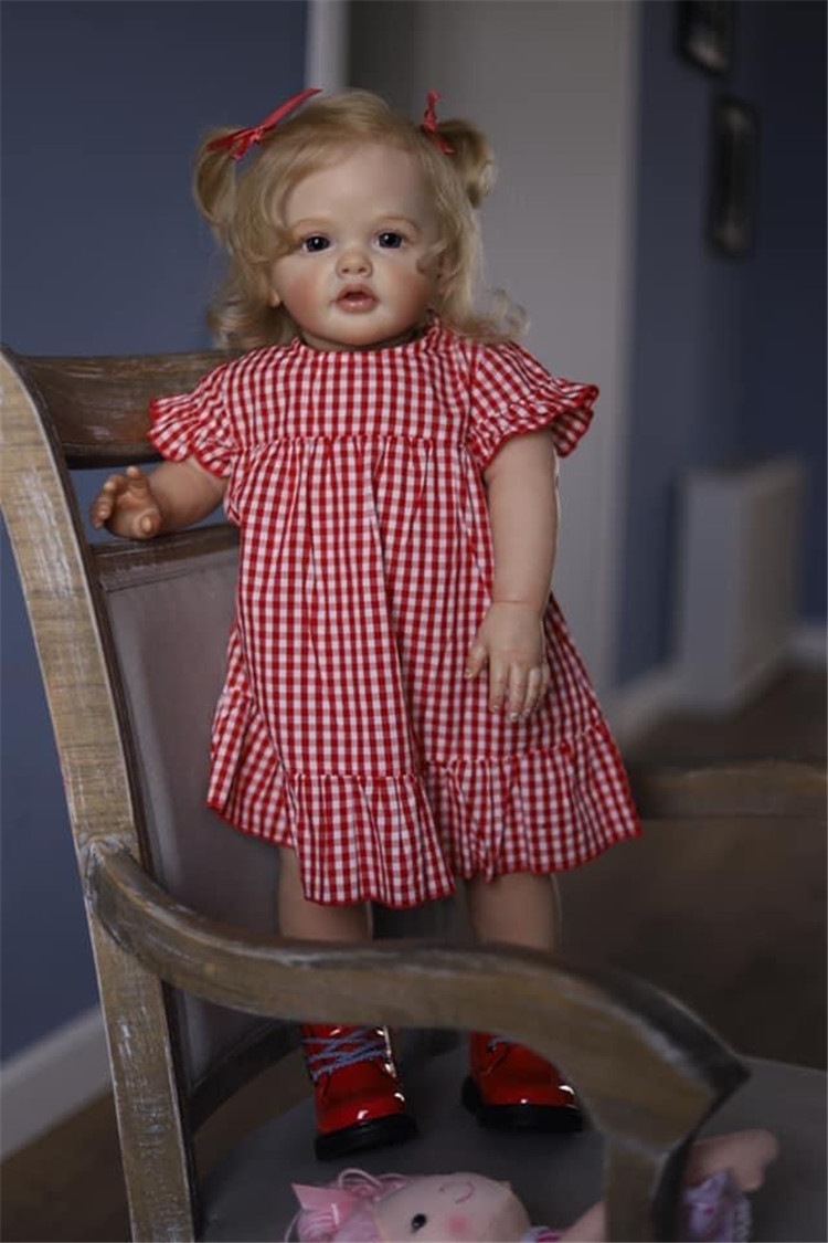 通勤する 子供服 モデル 6ヶ月 オーナメントシミュレーション 女の子 ロングヘア プリンセス 人形