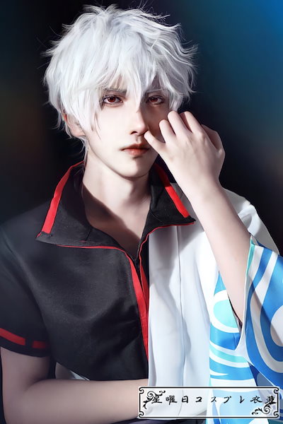 Qoo10] 銀魂 坂田銀時 コスプレ衣装 コスチュー : ホビー・コスプレ