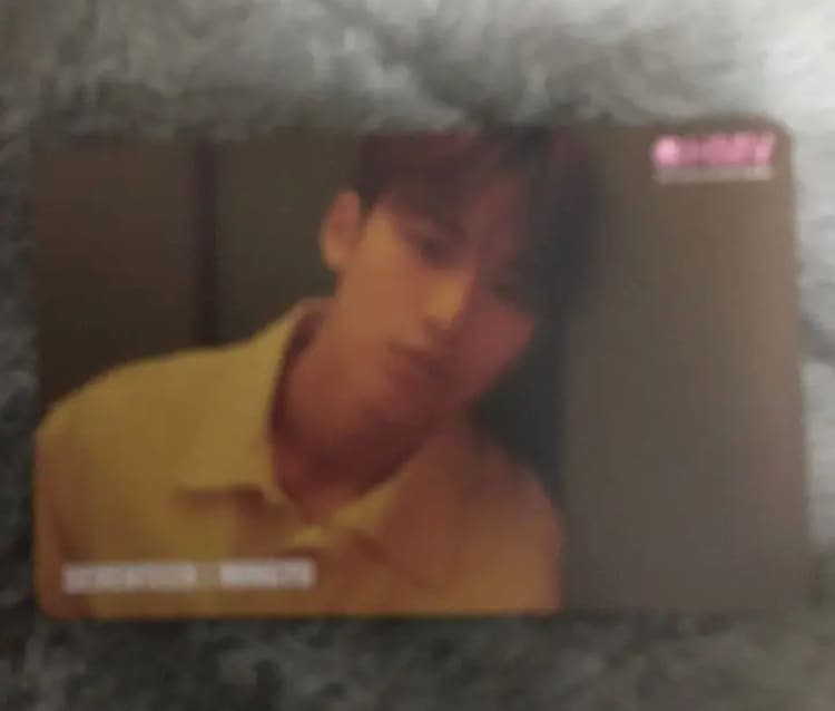 SEVENTEEN YOU MADE MY DAWN カードMINGYU 新品d