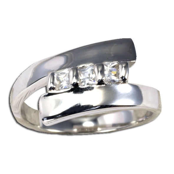 CZフォーチュンシルバーリング サイズ/23号 スターリングシルバー シルバー925 指輪 高級 メンズ レディース 男性 女性 プレゼント ギフト 誕生日 記念日 sr00000268-xx