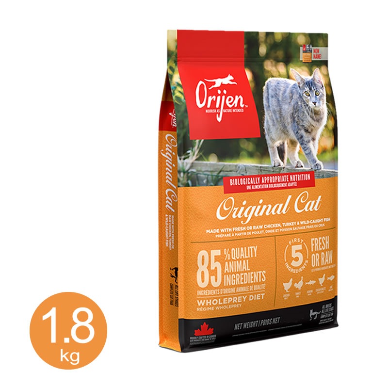 オリジン 猫 オリジナル キャット 1.8kg キャットフード ドライ 総合栄養食