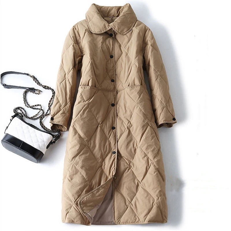 Hot!!!ダウンジャケット ジャケット ダウンコート 中綿コート コート ロング レディース 軽量 チェスター