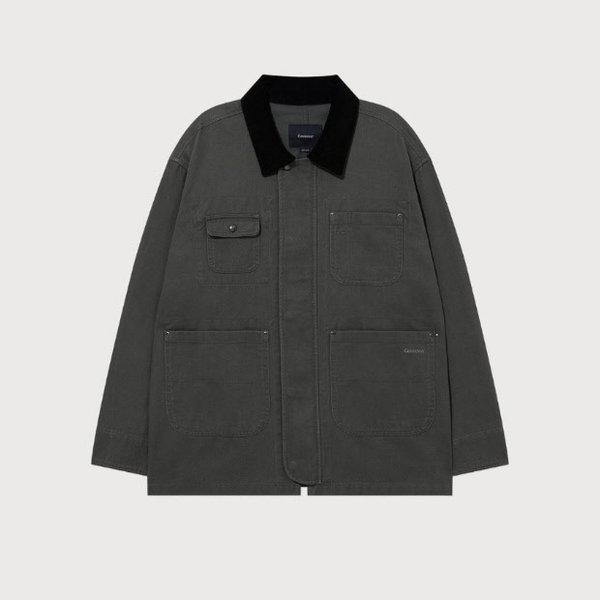 ジャケット JQS CO2503JK04-DG 4PKT ワークジャケット ダークグレー