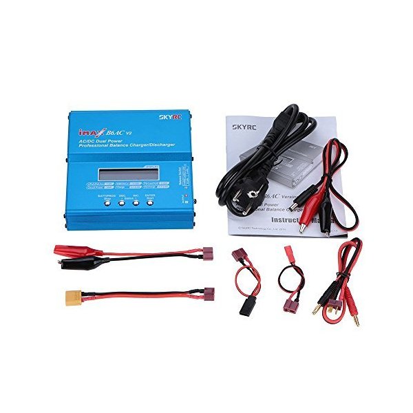 Tenlacum Original SKYRC iMAX B6AC V2 50W Power UK LiPo LiFe LiIon NiMH NiCd Battery Charger Discharg