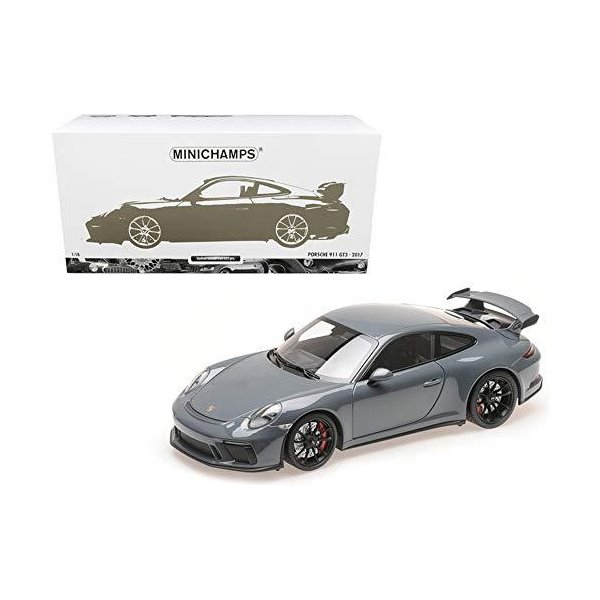 Minichamps 110067033 - Porsche 911 Gt3 Graphite Blue Metallic 2017 - Scale 1/18 - collectible miniat