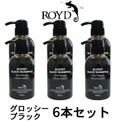 カラーシャンプー グロッシーブラック 300ml 6本セット ブライセス