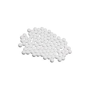 【ノーブランド品】100pcs 25mm ホワイト モデル クラフト 発泡 スチロール 球 ボール