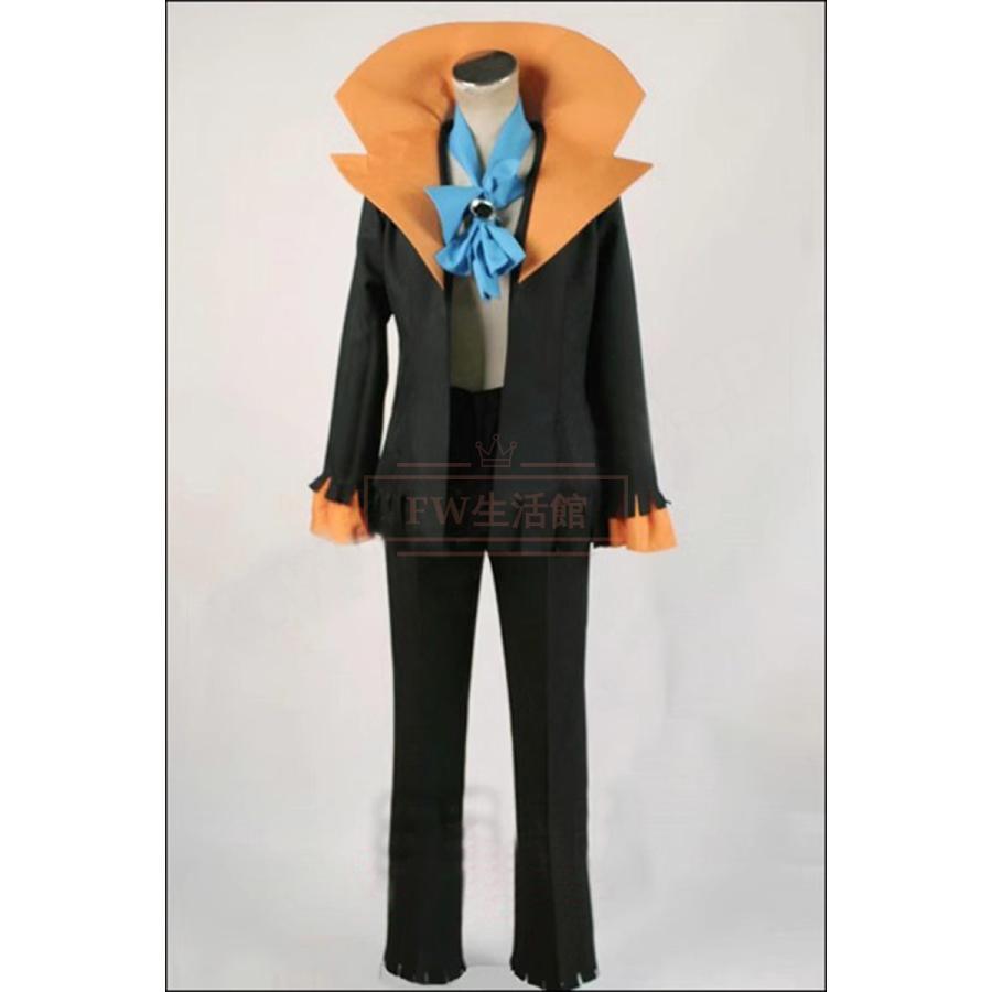ONE PIECE 海賊王 風 ワンピース ブルック コスプレ衣装 コスチューム cosplay イベント 演出服 アニメ変装 仮装 ハロウィン