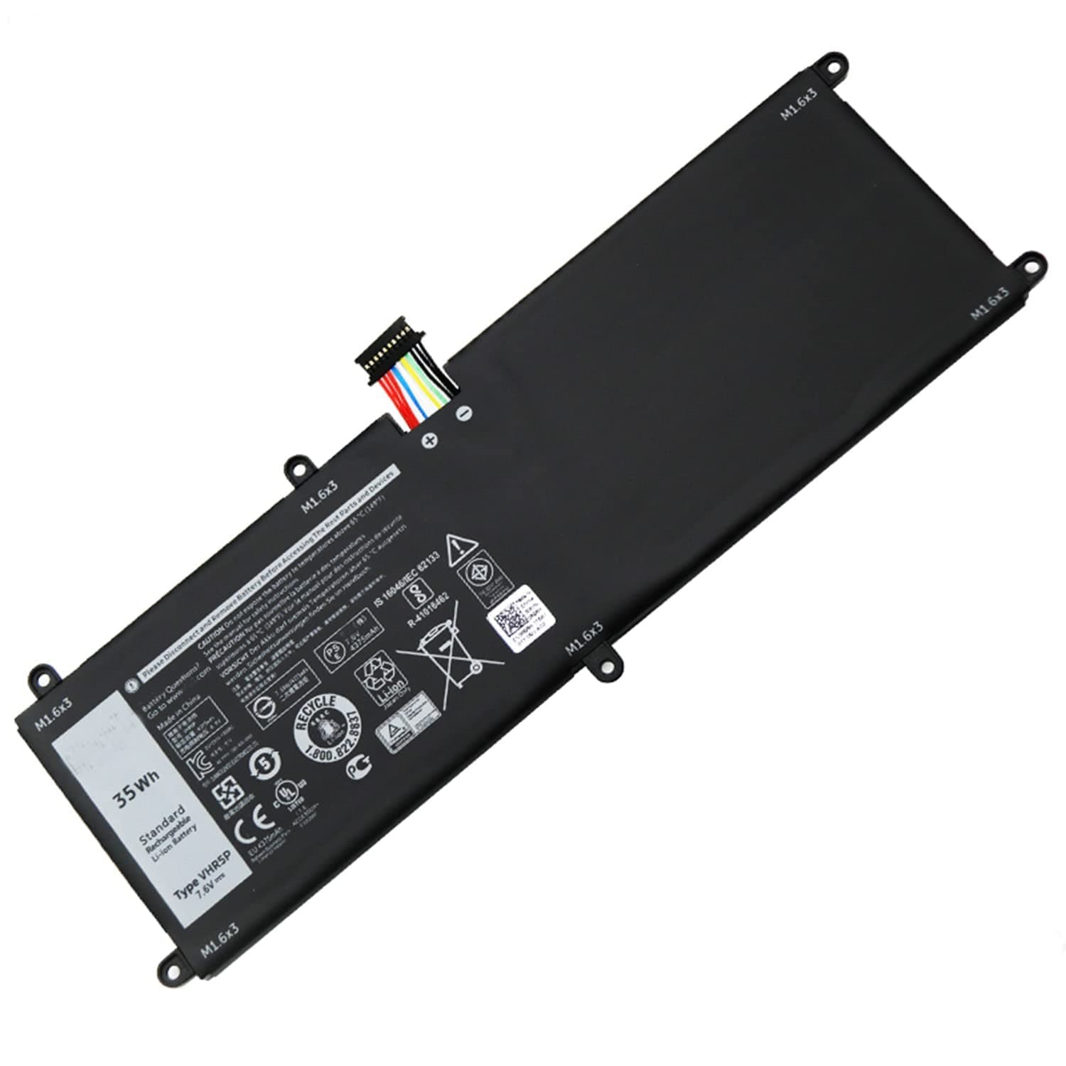 VHR5P 電池・DELLノートパソコン互換 35Wh 4375mAh Latitude 11 5175 5179 0RFH3V RFH3V VHR5P 交換用のバッテリー dc909-A1297