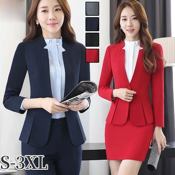 お早めに！入学式 スーツ 2点セット スカート リクルートレディース 大きいサイズ ビジネス 事務服 制服に 大きいサイズ OL 卒業ds197zezela