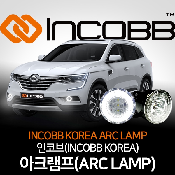 INCOBB KOREA Super bright ARC lamp LED fog light + Daytime Running Light (DRL)