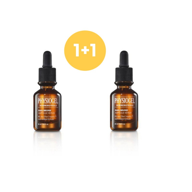 【敏感肌にもOK！】フィジオジェル デイリミューンC アンプルセラム 20ml×2／ビタミンC美容液